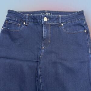 WHBM Women’s 8 LONG THE SKINNY BOOT Blue Jeans